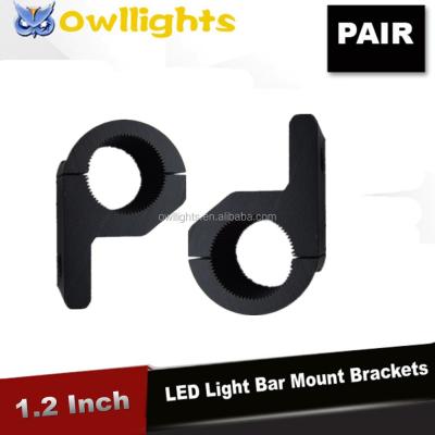 China Led bar lights led bar light holder 50mm tube clamps 2inch 50mm aluminum tube clamp for led work light bar for sale