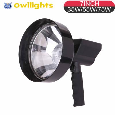 China Favorites Compare Brightest Light, 35w 55w W HID Hand Held Hunting Lights, High Quality Extreme Outdoor HID Xenon Searching Sopt L OL6150S for sale