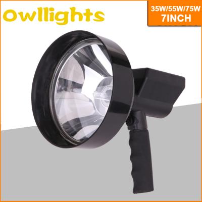 China High power hid hunt light workl 35w/55w/75w/HID rechargeable light for hunting camping searching OL- 6175S for sale