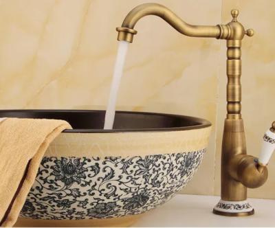 China Thermostatic Luxury Durable Antique Hot Sale Kitchen Faucets Kitchen Brass Water Faucets for sale