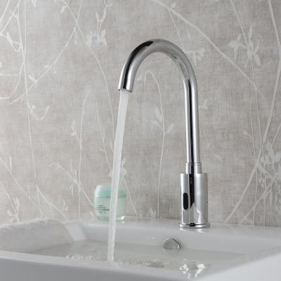 China Touchless Faucets Thermostatic Infrared Basin Mixer Automatic Sensor Basin Faucet for Kitchen or Bathroom for sale