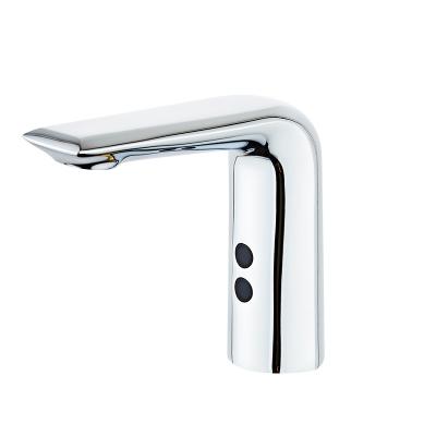 China Sense Faucets Touchless Deck Mounted Automatic Sensor Faucet Mixer Tap For Bathroom And Kitchen for sale