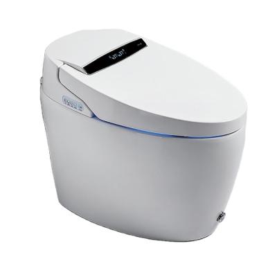 China Modern Bluesea Automatic Smart One Piece Cover Toilet Instant Heating Bathroom Toilet Tankless for sale