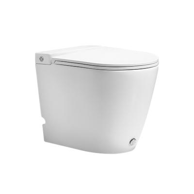 China Wholesale Modern Toilet One Piece Vanity Bathroom Toilet WC Auto Flushing Smart Toilet for sale