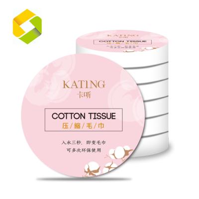 China Wholesale OEM Compressed Dry Disposable Face Towel Compressed Washcloths Coin Towel for sale