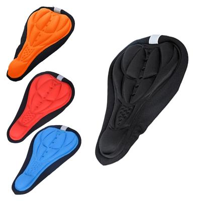 China Brand New Bicycle Bike Silicone Saddle Seat Cover Silica Gel Pad Soft Cycling Bicicleta Pad SP0218 for sale