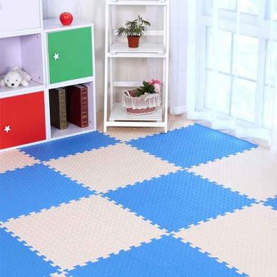 China Anti-bacteria High Quality Kids Playground EVA Jigsaw Puzzle Children Plastic Floor Mat for sale