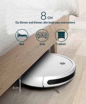 China Slim Household Airbot A500 Vacuum Cleaner APP Control Robot Vacuum Sweep 550mL Dust Water Cup Tank Robotic Wiping Cloth for sale