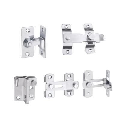 China Heavy Duty Zinc Alloy Stainless Steel Adjustable Cross Concealed Hardware Latch For Door for sale