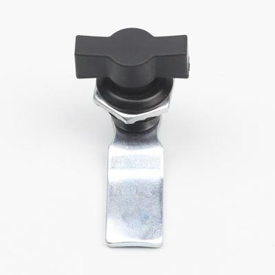 China Industrial Quarter Turn Locks Square Head Zinc Alloy Cam Lock Boxes Mail Cabinet Ms714 Square Head Wing Knob Cam Lock for sale