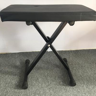 China Wholesale Metal Keyboard X Style Folding Electronic Stool X Style For Rinstrumentl Piano Adjustable Bench for sale