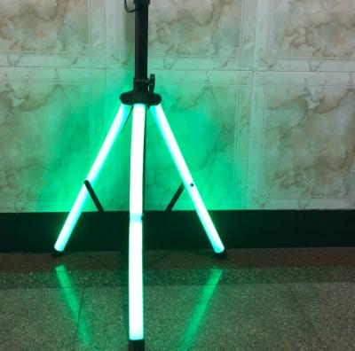 China Home Professional Music Equipment Colorful Glowing Lightweight Speaker Tripod for sale