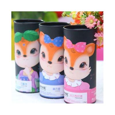 China High Quality Recycled Materials Preroll Paper Tube Cylinder Packaging Customer Logo OEM Container Tea Packaging Food and Emboss Beverage Packaging for sale