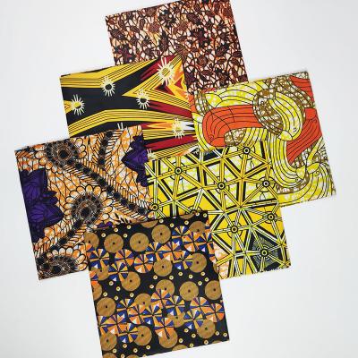 China Factory Price Tear-Resistant 100% Polyester Wax Print African Apparel Ankara Print Fabric for sale