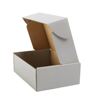 China Recyclable Color Customized Wooden Box Brown Kraft Shipping Cardboard Small Mailing Mailing Box for sale