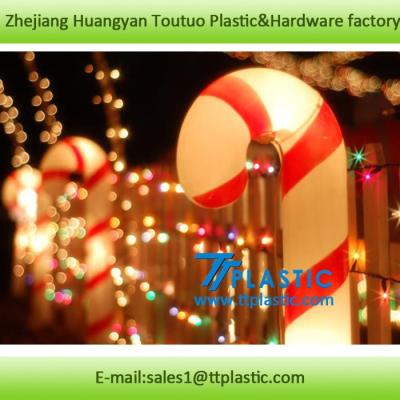 China Plastic Blow Molding Candy Cane Making Christmas Decoration Manufacturers Customized for sale