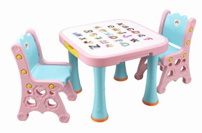 China DINING TABLE Kids Plastic Dining Table and Chairs for sale