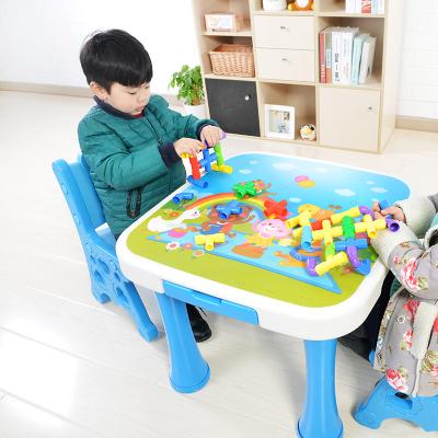 China Plastic Kid's Tables And Chairs Picture Being Set For Study Bedroom Furniture Sets for sale