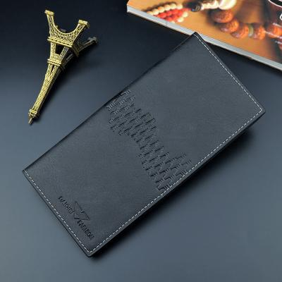 China Classic Good Quality Brand Business Men PU Leather Wallet Anti Theft for sale