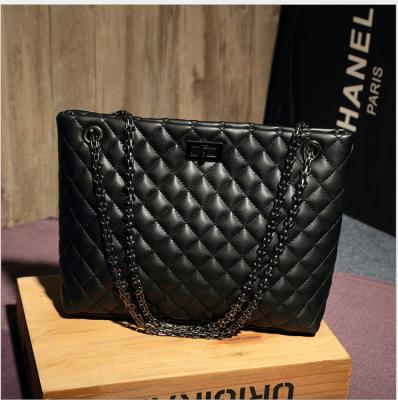 China Simple Vintage PU Ladies Shoulder Bags All-match Fashion Girls Cross - Body Handbags for sale