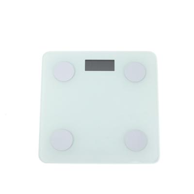 China New Design Tempered Glass Household Weighing Scale Small Size Simple Style Custom Color Bluetooth Bathroom Scale For Home for sale