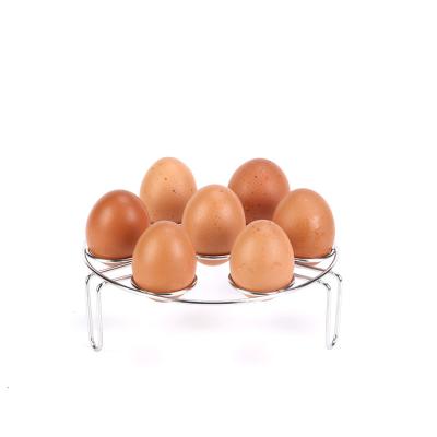 China Wholesale 304 Stainless Steel Egg Rack Professional Customized Sustainable Water Separating Kitchen Steamed Egg Rack for sale