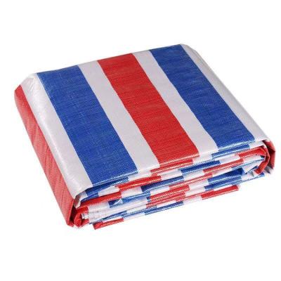 China Wholesale hot sale industrial plastic water resistant woven pvc striped tarpaulin with good softness and pe tarpaulin for sale