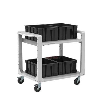 China EUROPEAN Material Turnover Anti-Static Industrial Trolley with Casters for Electronic Production Warehouse and Lab at NEACHO for sale