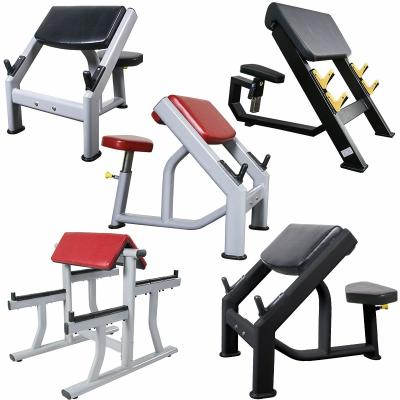 China New Commercial Use Commercial Use Arm Exercise Gym Fitness Equipment Multi Functional Training Priest Chair Bench for sale