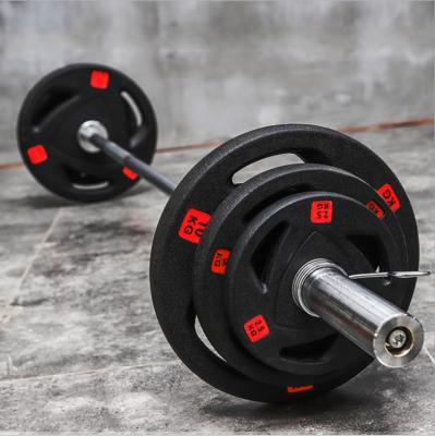 China Universal Commercial Home Bumper Plates Weight Lifting Training Weight Plates for sale