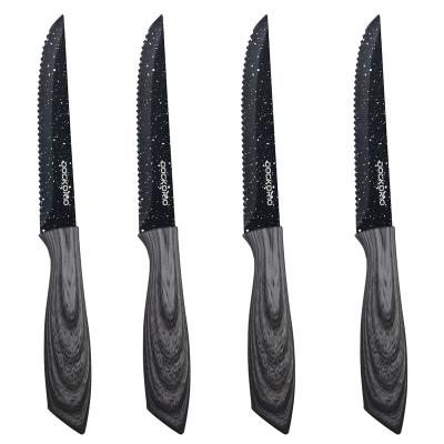 China Viable Steak Knife Dinner High Carbon Steel Custom Steak Knives for sale