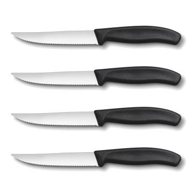 China Viable pp handle stainless steel steak knife wholesale steel knife set high quality non stick knife for sale