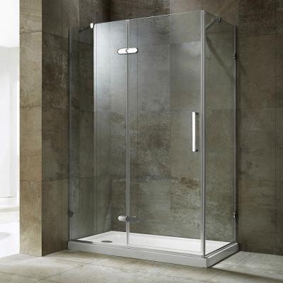 China Poland modern cheap high quality frameless shower cabin simple design custom shower enclosure for sale