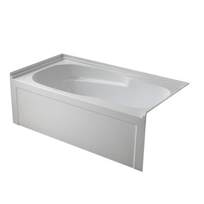 China High Quality Scratch And Stain Resistant Acrylic Hot Sale Hotel Used Acrylic Resin Free Soaking Bathroom Bathtub for sale