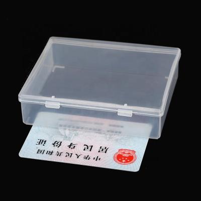 China Recyclable Customized Medical Cotton Swab Packaging Plastic Boxes PP Hair Clip Pins Storage Container for sale