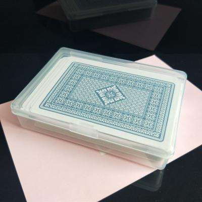 China High Quality Plastic Card Case Game Card Container Playing Card Case Box for sale