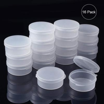 China Portable Clear Plastic Recyclable Travel Storage Box Earphone Cable Earbuds Container for sale