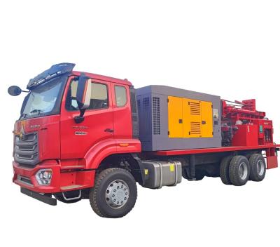 China CDC-300K water drilling rig with HOWO 6x4 Truck zu verkaufen