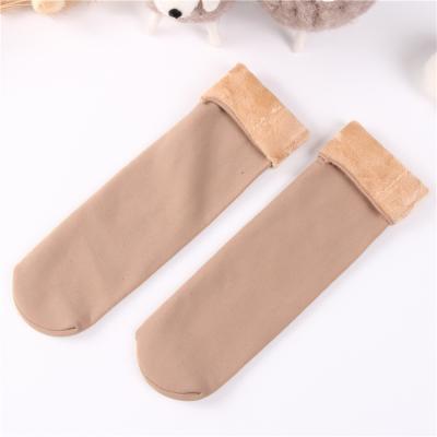 China Autumn and winter comfortable imitation nylon warmth and cheap socks home floor bumps anti-pilling snow bumps wholesale for sale