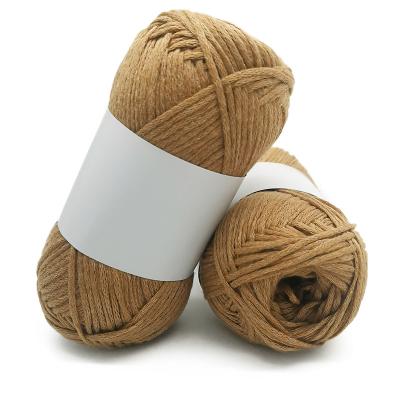 China Hand knitting and crocheting 60% reuse cotton yarn for hand knitting and crocheting for sale