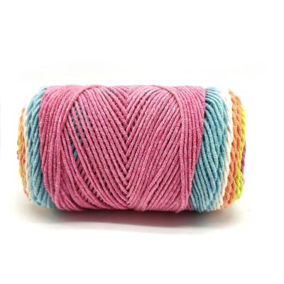 China Antistatic Gradient Color Blend Worsted Acrylic Yarn For Knitting Sweater for sale