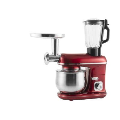 China 1100W, 5L 10speed car stand mixer with S/S bowl base accessories including dough hook.beater,beater and splash guard for dough for sale