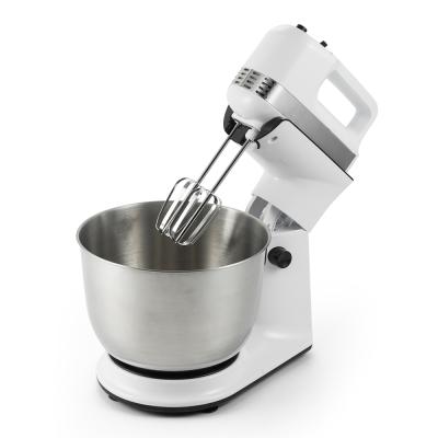 China Electric Manual Beater Ejector Button Hand Blender Mixer Press Machine Hand Mixer with Stand Bowl Egg Beater for sale