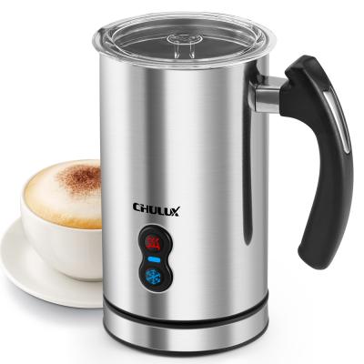 China Chulux Milk Frother Contemporary Milk Steamer Hot and Automatic Milk Frother Cold for sale