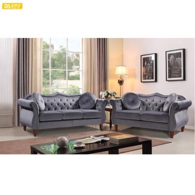 China Adjustable Luxury Cheap Pink Color Classic Chesterfield Sofa (Other) Set From Factory 8118 for sale