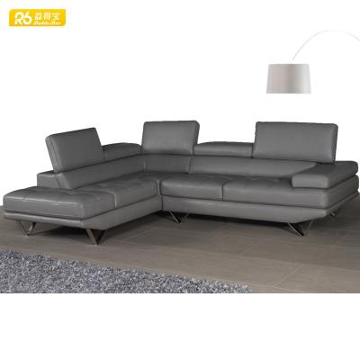 China (Others)Adjustable Modern Italian Leather L Shaped Sofa Designs And Italy Leather Sofa for sale