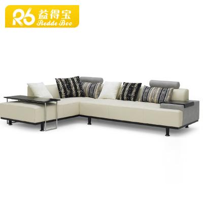 China 6580# (Other) Modern Corner Sectional Adjustable Leather Sofa for sale