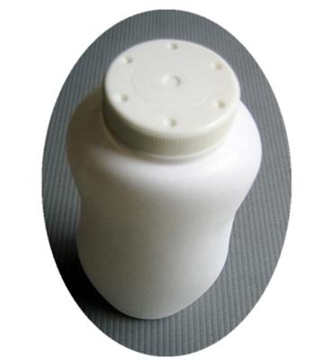 China Empty shape design/100g, 200g/300g personal care talcum powder bottle-beautiful for sale