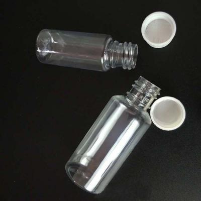 China Plastic Medicine Use Bottle 5g 10g 30ml 40ml Medicine Pill Bottle 5ml 10ml Vials With Screw Cap Top For Carry Media for sale