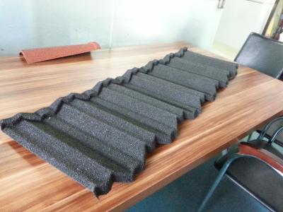 China sun stone roof stone coated metal roof tiles shake1345*417 with al-zn steel and colorful stone for sale